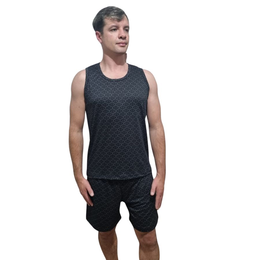 6058 PIJAMA MASC SUEDE REGATA